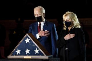 Biden Pays Respects to Slain Capitol Police Officer
