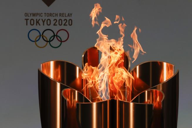 Olympic Torch Begins Journey Across Japan