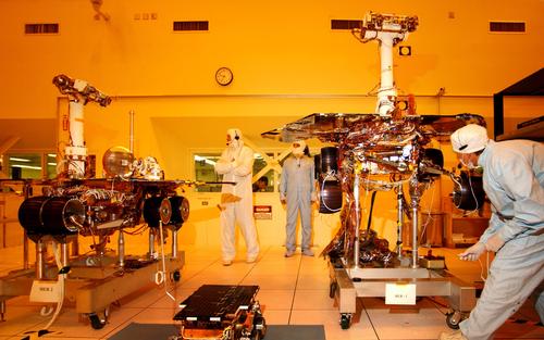Martian Dust Imperils Rover Mission