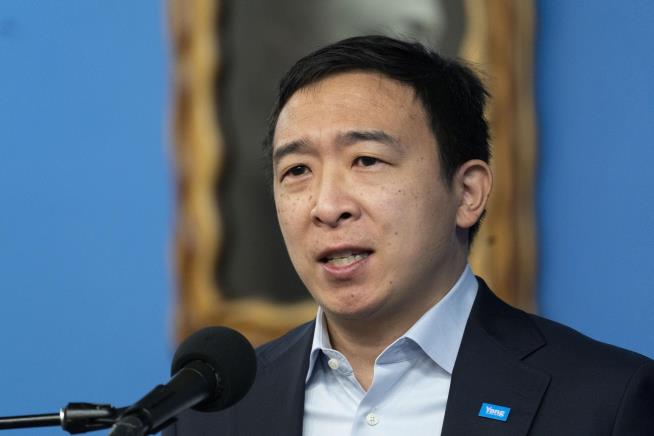 Andrew Yang Seen Laughing in Video at Misogynistic 'Joke'