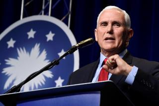 Mike Pence Makes First Speech Since Leaving Office