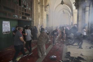 After Mosque Clash, Hamas Rockets Hit Israel