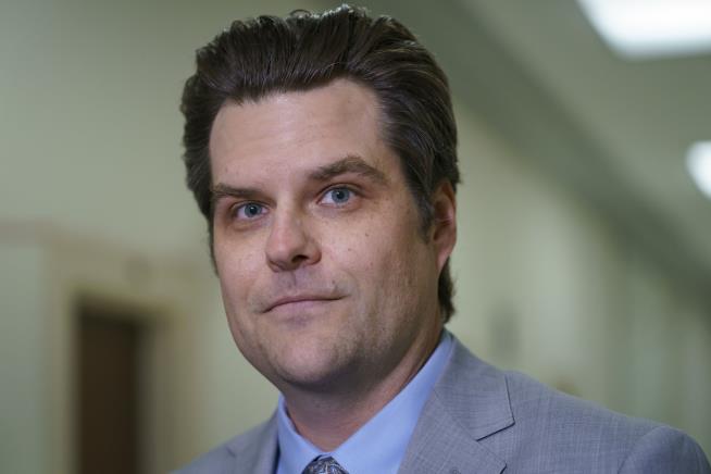 Source: Gaetz's Grand Plan to Work for Newsmax Foiled by Newsmax