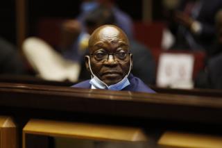 South Africa's Ex-President Gets 15 Months in Prison