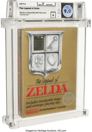 Unopened Legend of Zelda From 1987 Sells for $870K