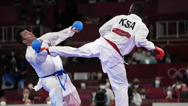 Unconscious Iranian Wins Karate Gold at Olympics