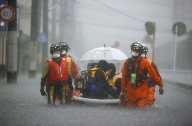 Downpours Swamp Japan