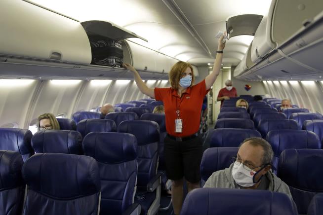 You'll Need to Mask Up on US Planes Til at Least January