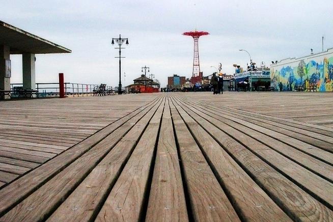 Under Coney Island Boardwalk: a Bound, Gagged Corpse