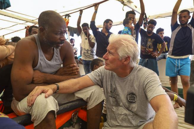 Richard Gere to Testify in Italy Migrant Ship Case