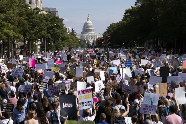 Across US, Women March for Abortion Rights