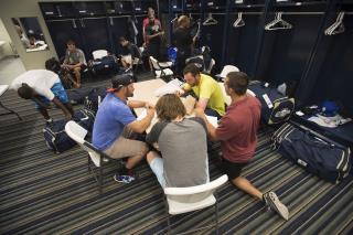 Minor Leaguers Win a Bed of Their Own