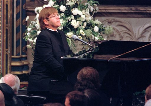 Palace Questioned Lyrics for Elton John's Diana Tribute