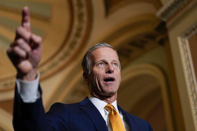 In Line for McConnell's Job, Thune to Run Again