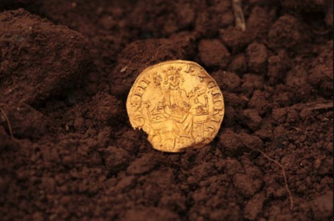 Dad's 'Life-Changing' Find: England's Oldest Gold Coin