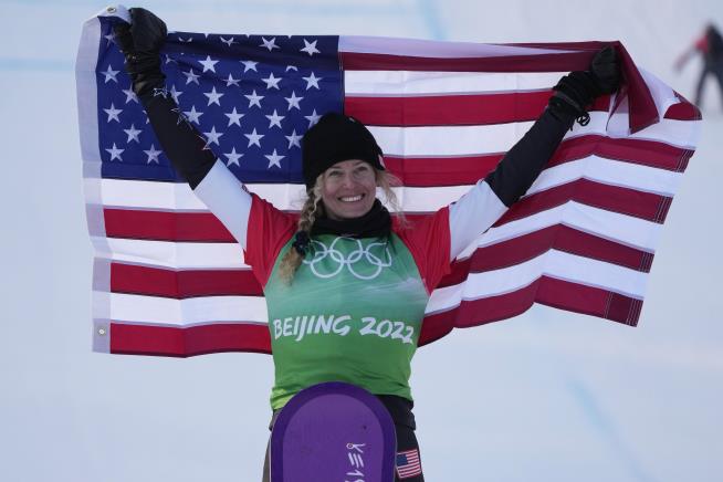 US' First Gold in Beijing Is Also Huge for Lindsey Jacobellis