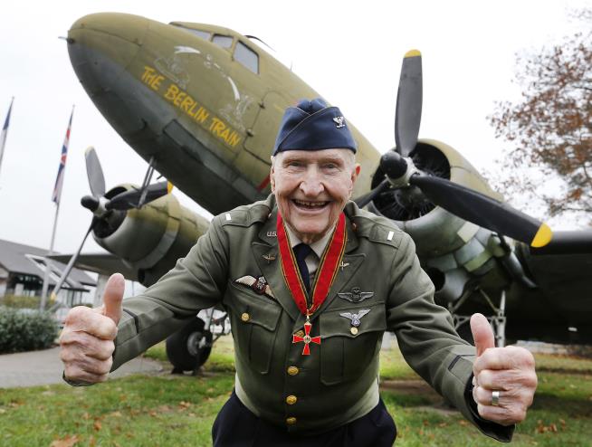 In World War II, They Called Him the 'Candy Bomber'