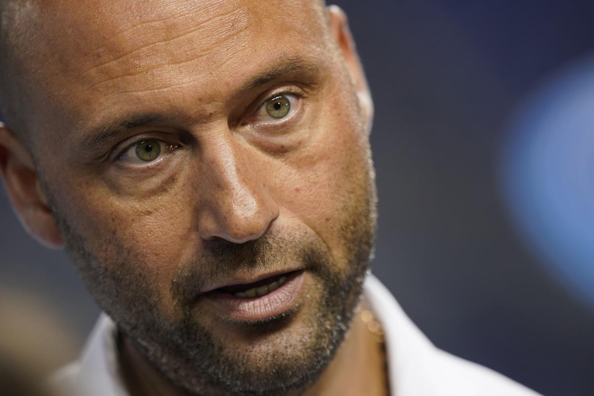 Derek Jeter Steps Down As Marlins CEO, Citing 'Different' Visions