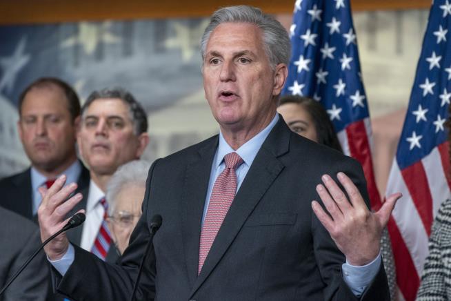 McCarthy, McConnell Slam Fellow GOPers Over America First Event