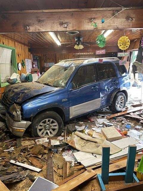 Out-of-Control SUV Ends Up Completely Inside Preschool