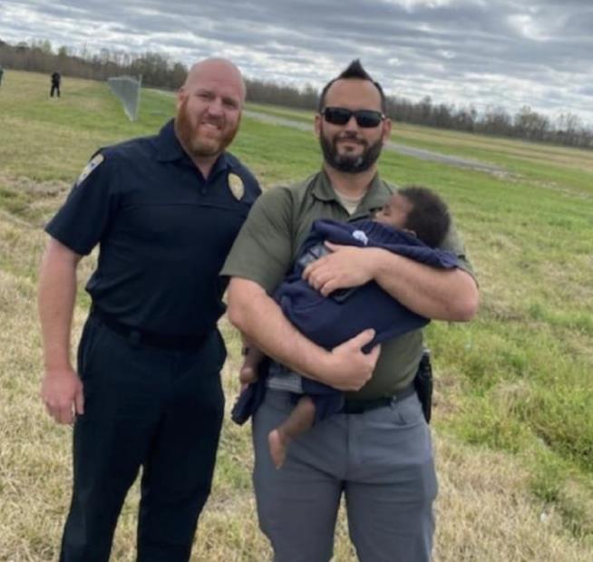 'Tough' Baby Spent Night in Field After Mom Left Him: Cops
