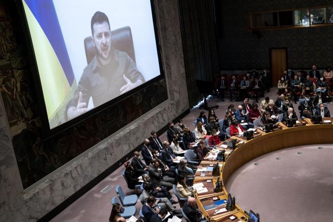 Zelensky Poses Big Question to Security Council