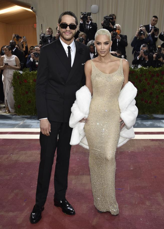 Kim Kardashian Wears Marilyn Monroe's Iconic Dress to Met Gala
