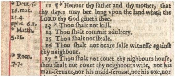1631 Bible Is Missing a Very Important Word