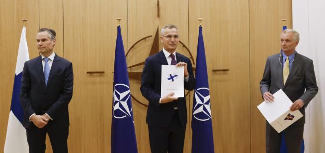 Finland, Sweden Officially Want Their NATO Cards