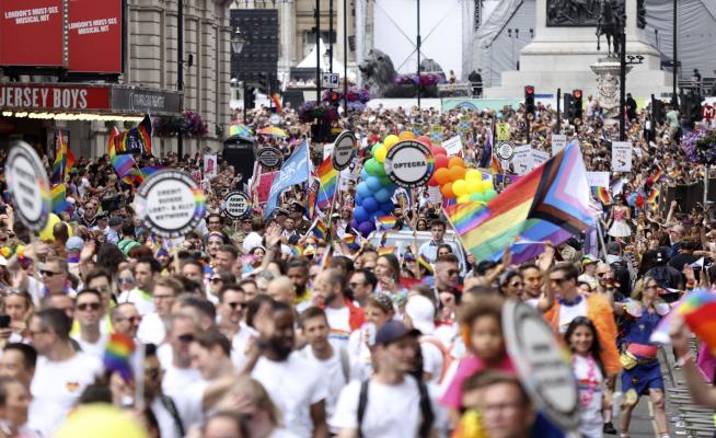 London Marks Milestone Pride Parade