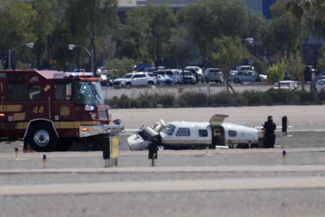 Planes Collide at North Las Vegas Airport, Killing 4