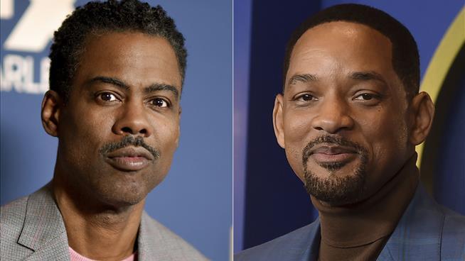 Chris Rock Not Ready to Talk, but He's Making Little Digs