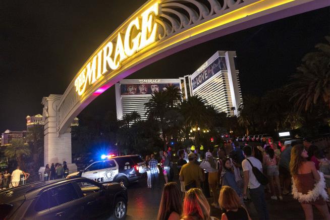 3 Shot Inside Las Vegas' Mirage