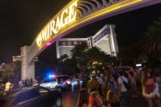 3 Shot Inside Las Vegas' Mirage