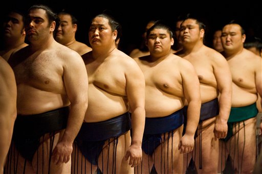 Big, Fat Trouble Piles On Sumo Wrestling