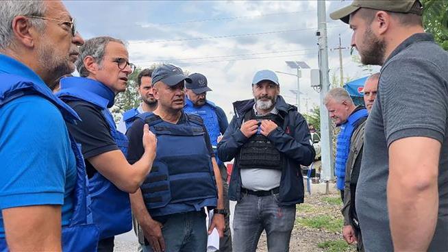After 'Perilous' Trip, UN Team Arrives at Zaporizhzhia Plant