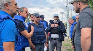 After 'Perilous' Trip, UN Team Arrives at Zaporizhzhia Plant