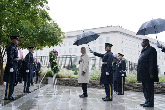 'We Will Never Forget,' Biden Says, Marking 9/11 Attacks