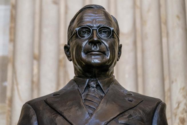 Harry Truman Statue Takes Its Place in Capitol Rotunda