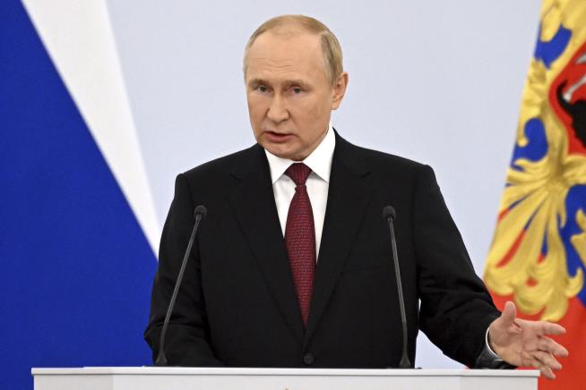 Putin: 'Will of Millions' That We Annex a 5th of Ukraine