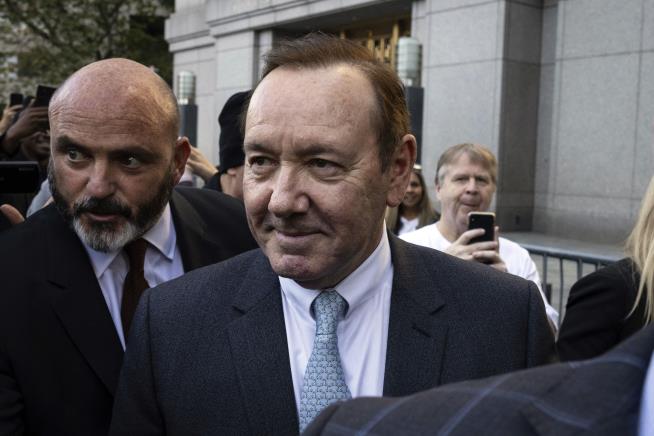 Lawyer: Spacey Accuser Was 'Frozen' as Actor Lay on Him