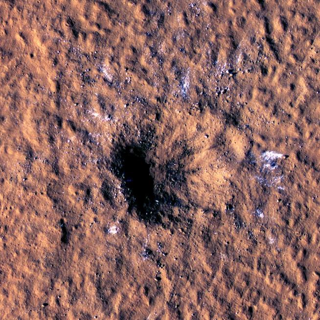 Major Meteor Strikes on Mars Are Documented by NASA