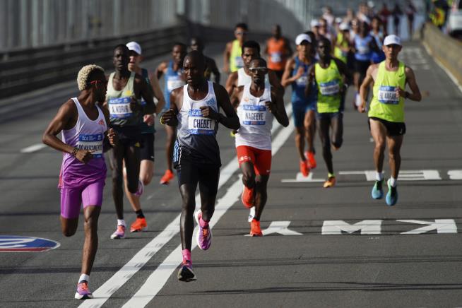 Kenyan Runs First Marathon and Wins