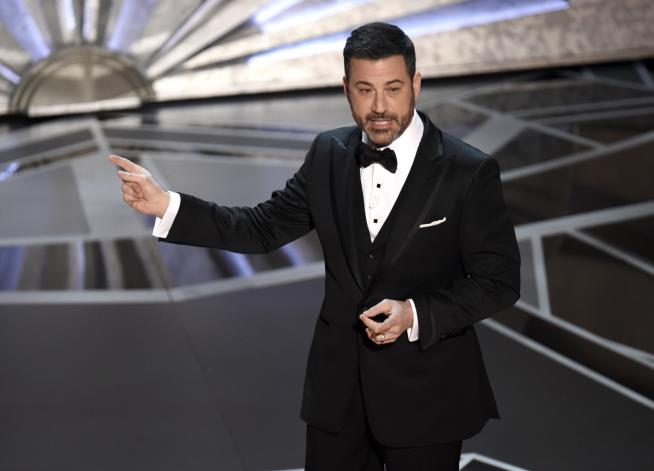 For Jimmy Kimmel, an Oscars Three-Peat