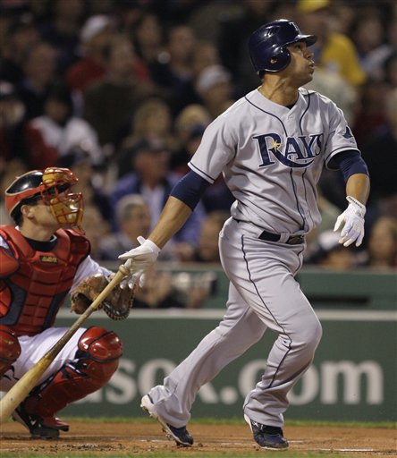 Rays Rout Boston, 13-4; Lead Series 3-1