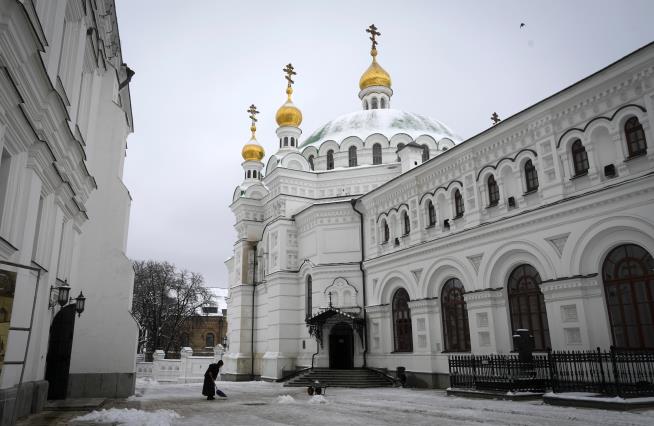 Ukraine Raids Historic Monastery in Kyiv