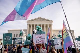 Justices Question Effect if They Back Designer on Gay Weddings