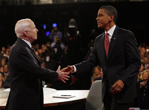 McCain to Obama: 'I'm Not President Bush'