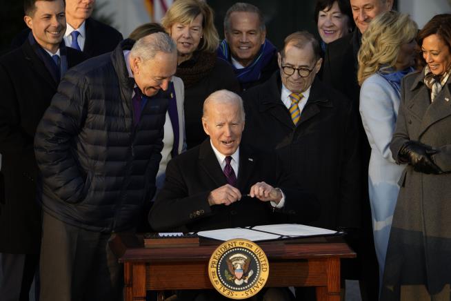 Biden Signs Gay Marriage Bill at WH Ceremony