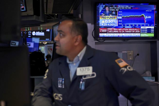 Stocks Inch Up After Mixed Reports